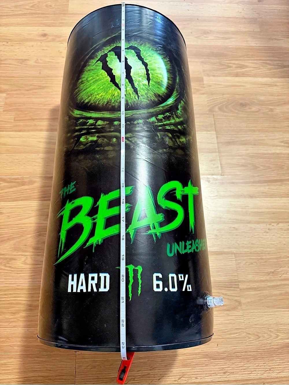 Black & Green Graphic Barrel
